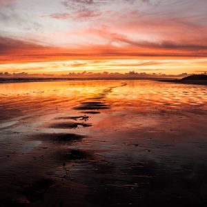 Sunset Cefn Sidan