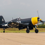 Vought F4U Corsairairshow - ww11 warbird duxford - taken by steve j huggett